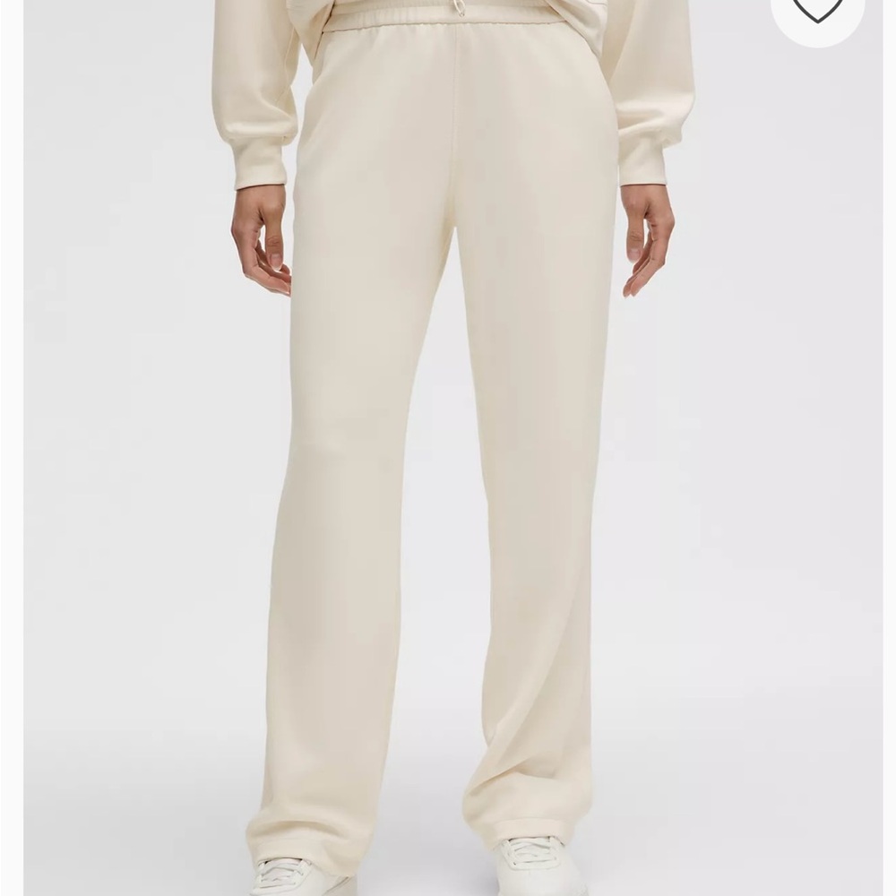 Lululemon Athletica Cream Track Pants